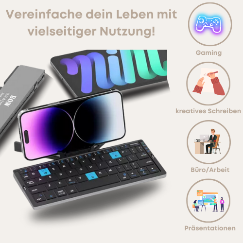 Mini Keyboard™️ - Handy- und Tablet Tastatur