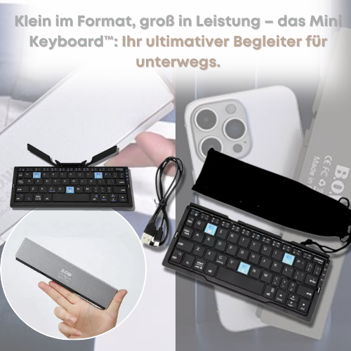 Mini Keyboard™️ - Handy- und Tablet Tastatur